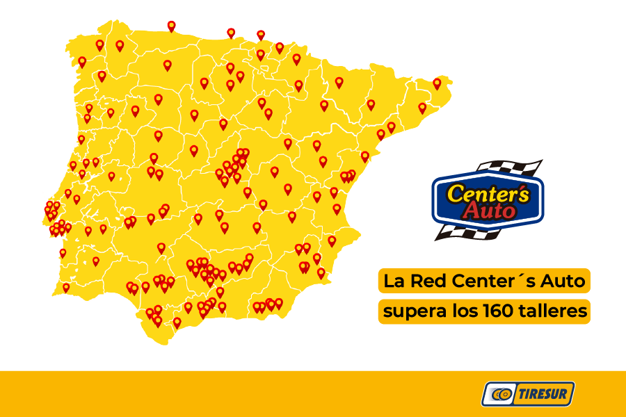 Superamos los 160 talleres en Center's Auto: Crecemos contigo | Tiresur