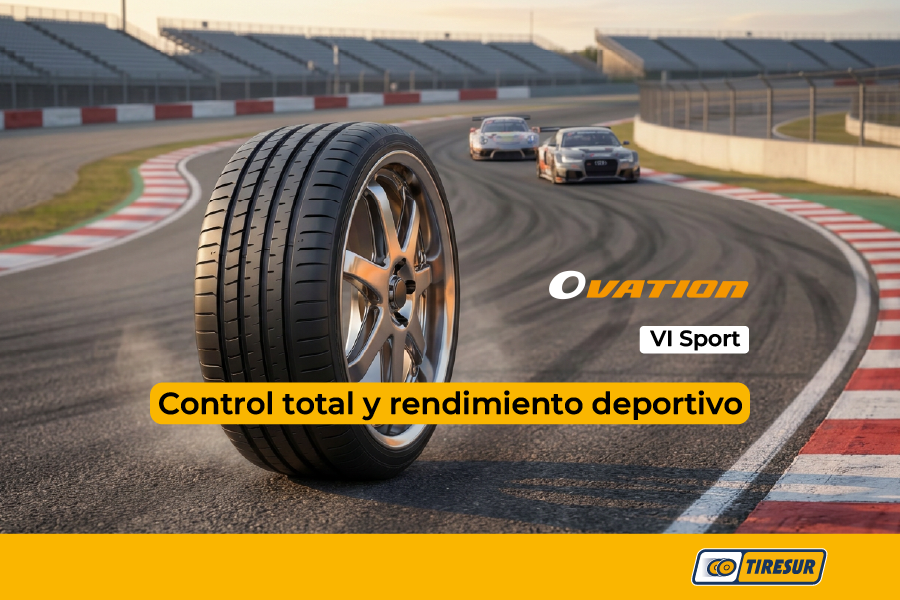 Ovation VI SPORT: Neumático UHP para Talleres | Stock Exclusivo Tiresur